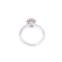 Ringe Damiani Dame Minou Full Pavé form in Weißgold Diamante 0.51 Ct 81091840 - 81091840